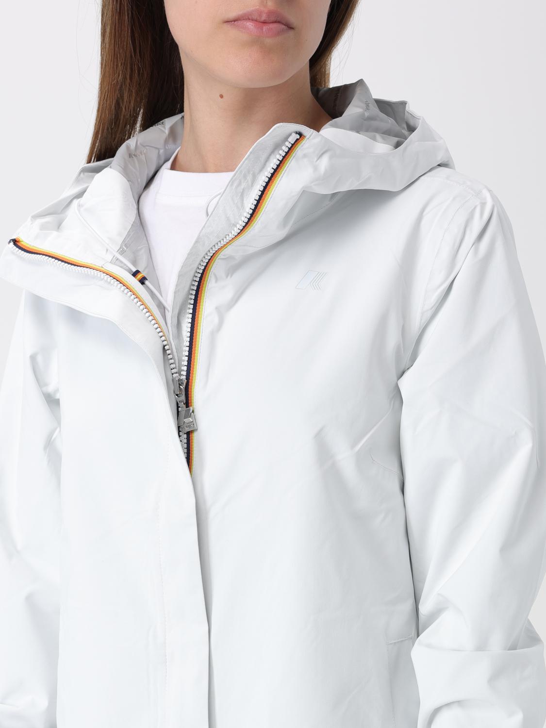 K-WAY JACKET: Jacket woman K-way, White - Img 4