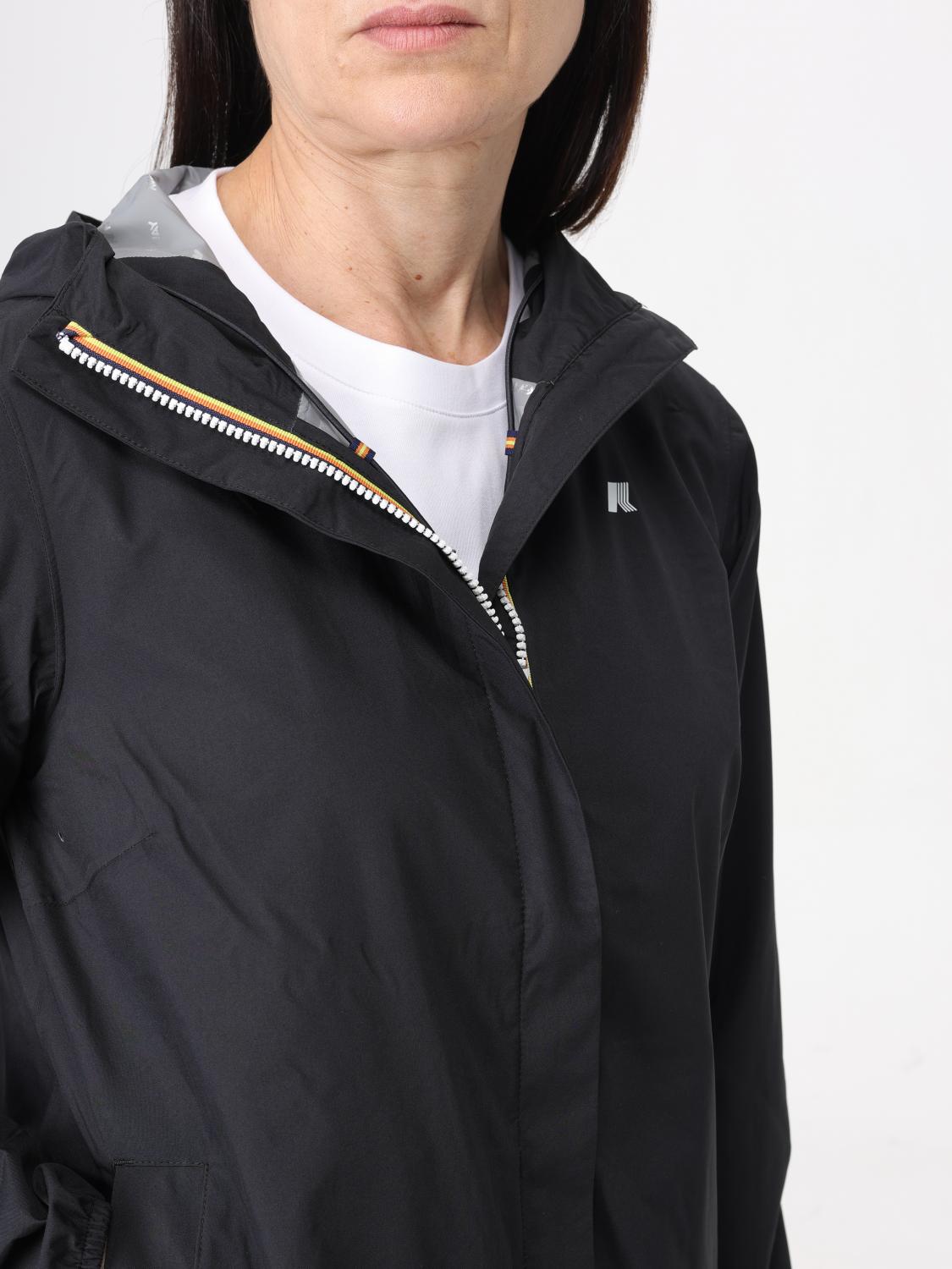 K-WAY CHAQUETA: Chaqueta mujer K-way, Negro - Img 4