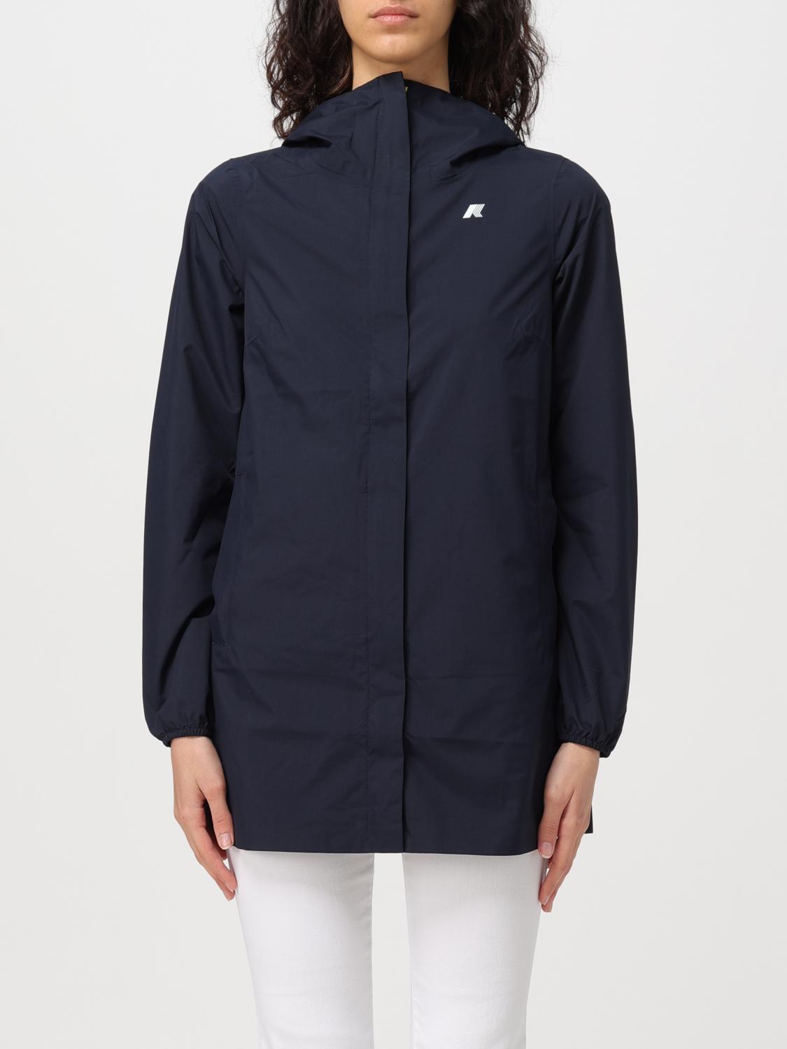 K-WAY CHAQUETA: Chaqueta mujer K-way, Azul Oscuro - Img 1
