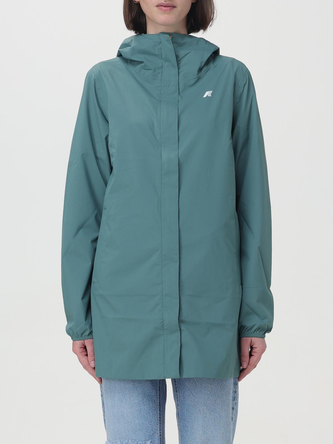K-WAY CHAQUETA: Chaqueta mujer K-way, Verde - Img 1
