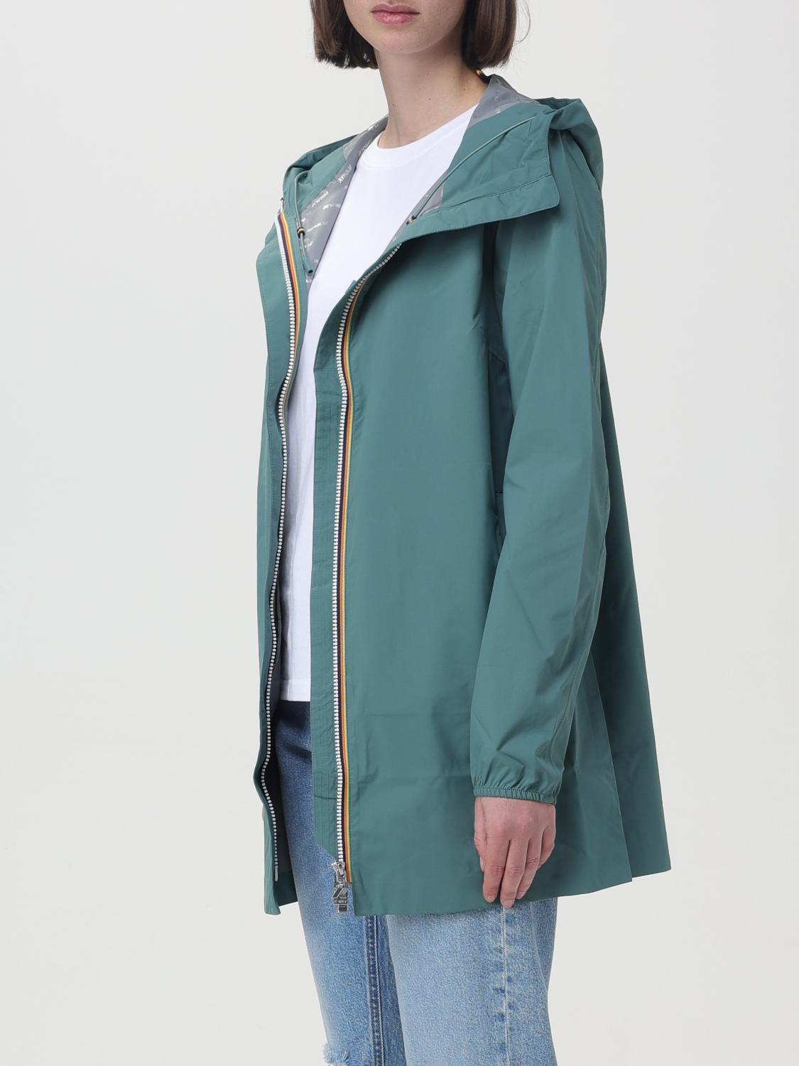 K-WAY CHAQUETA: Chaqueta mujer K-way, Verde - Img 3