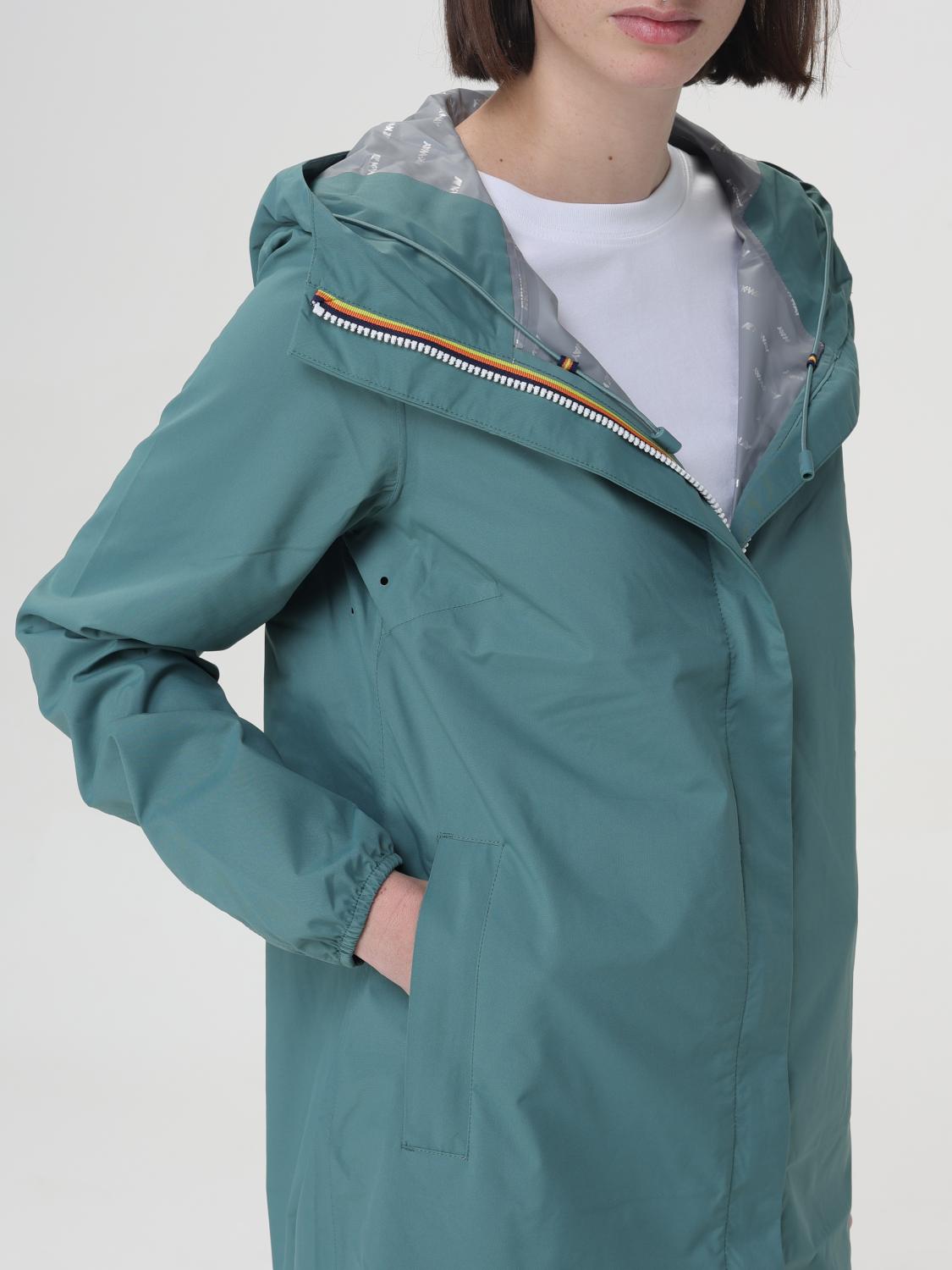 K-WAY CHAQUETA: Chaqueta mujer K-way, Verde - Img 4