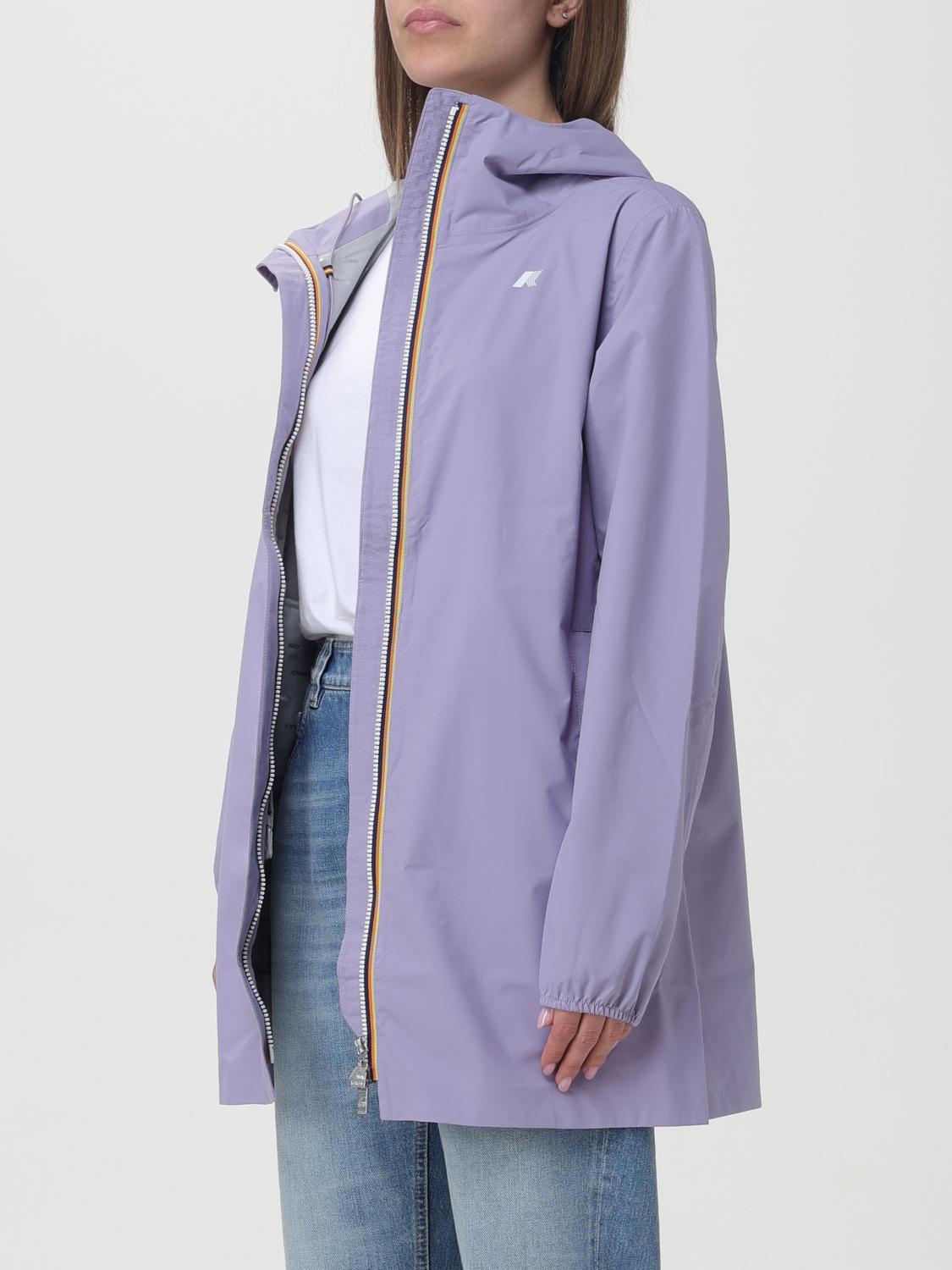 K-WAY CHAQUETA: Chaqueta mujer K-way, Lila - Img 3
