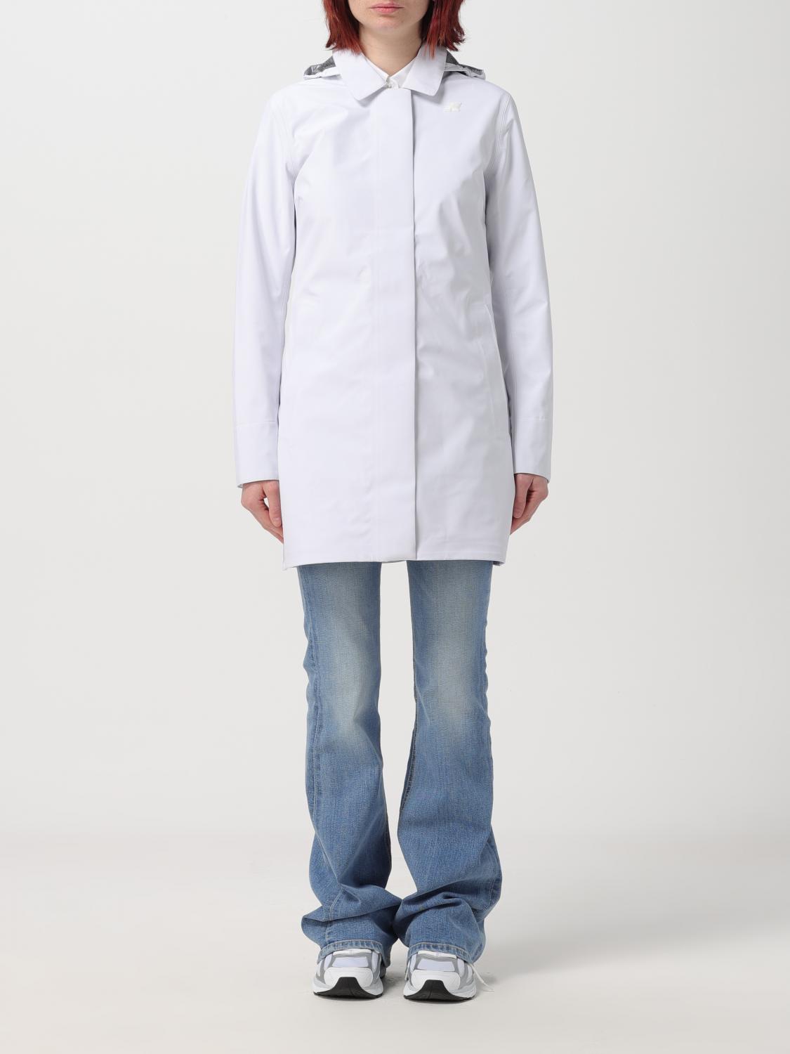 K-WAY JACKET: Jacket woman K-way, White - Img 1
