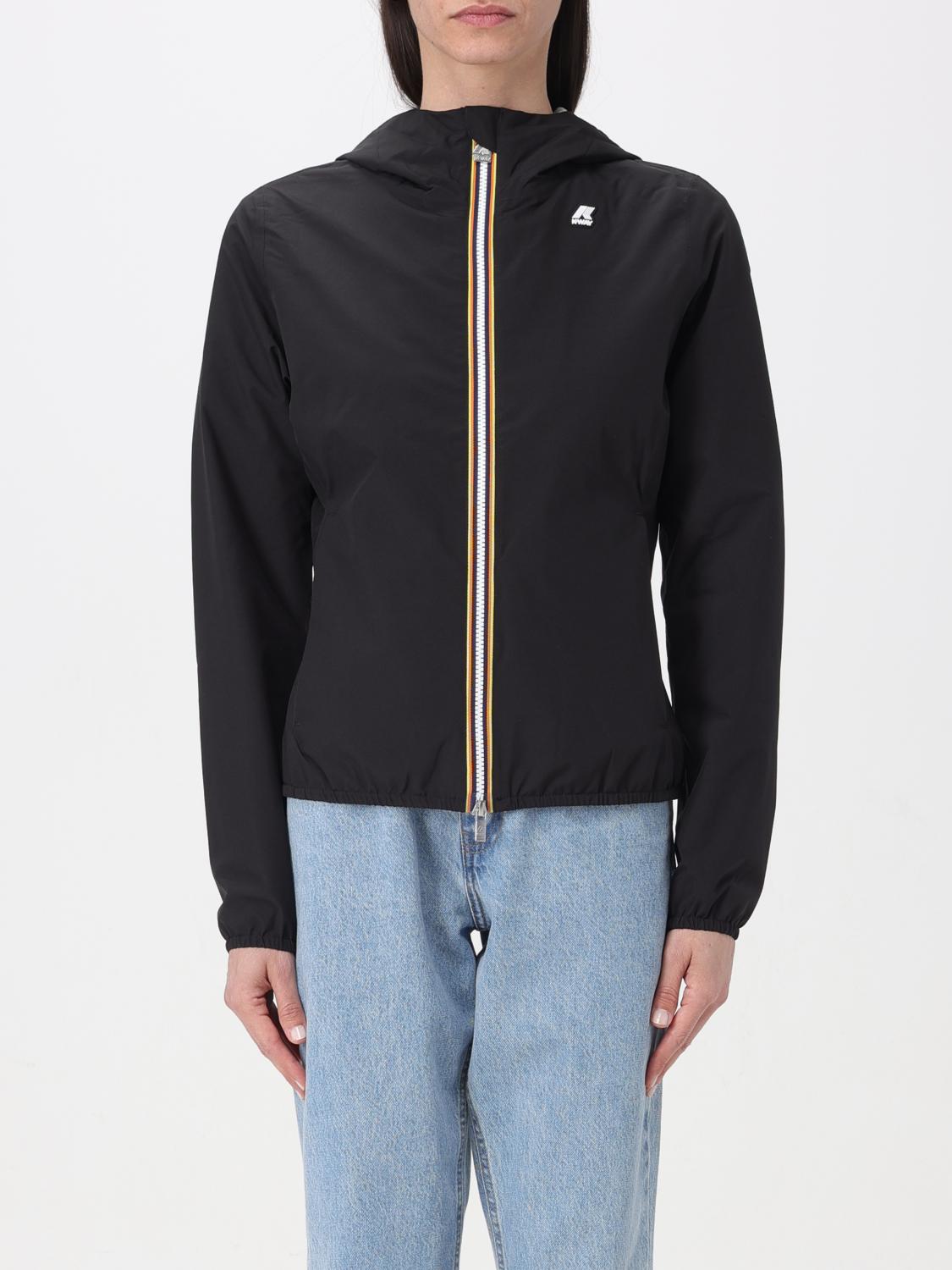 K-WAY CHAQUETA: Chaqueta mujer K-way, Negro - Img 1