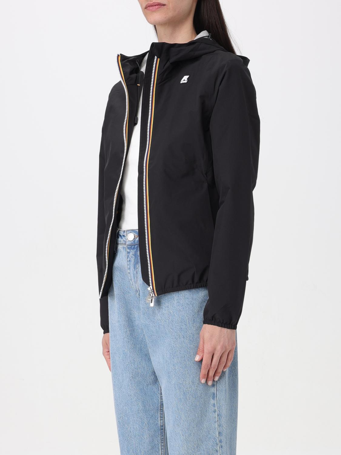 K-WAY CHAQUETA: Chaqueta mujer K-way, Negro - Img 3