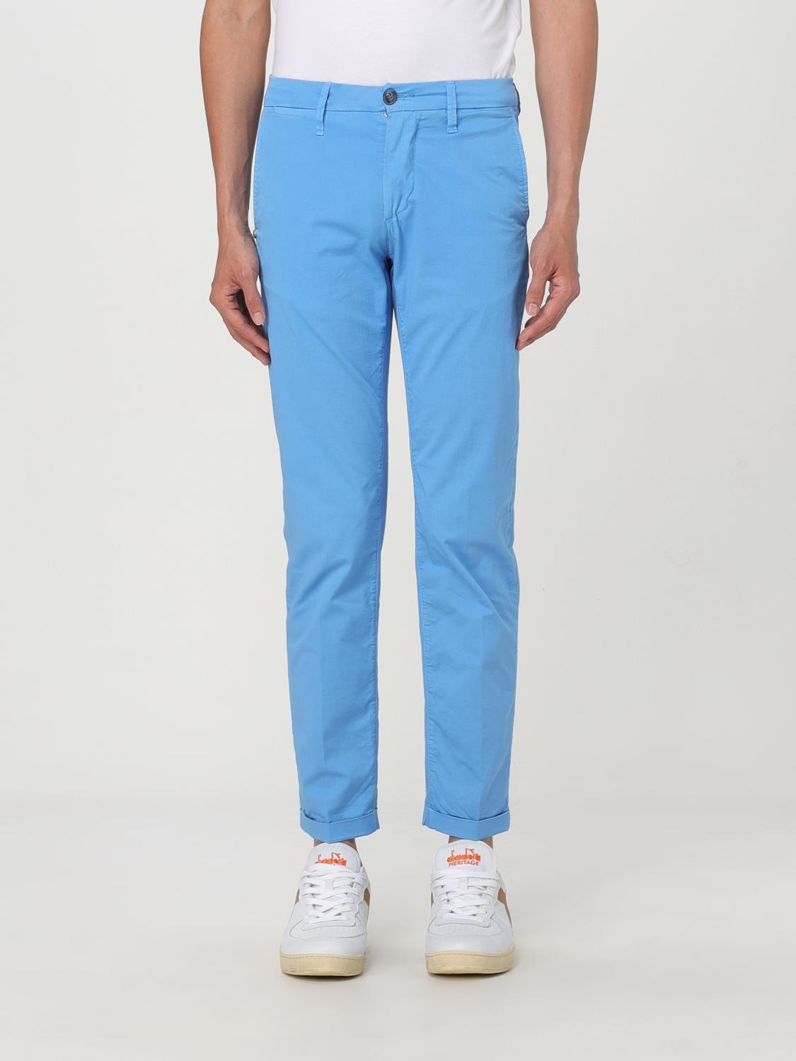 RE-HASH PANTALONI: Pantalone uomo Re-hash, Azzurro - Img 1