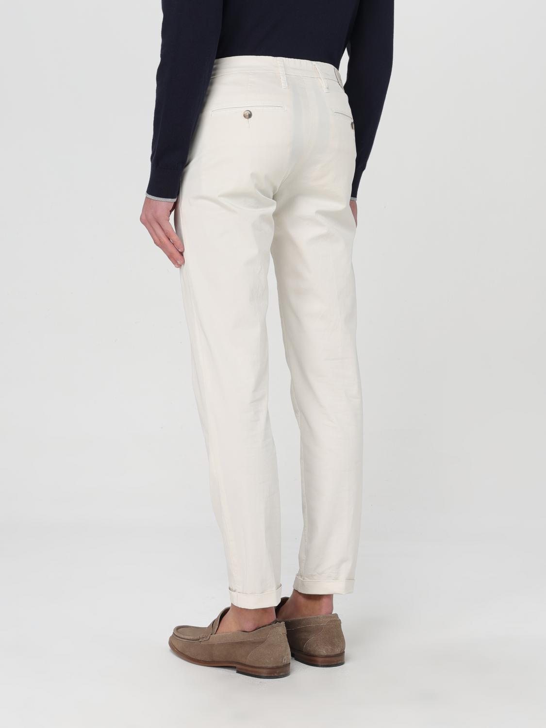 RE-HASH PANTALONI: Pantalone uomo Re-hash, Panna - Img 2