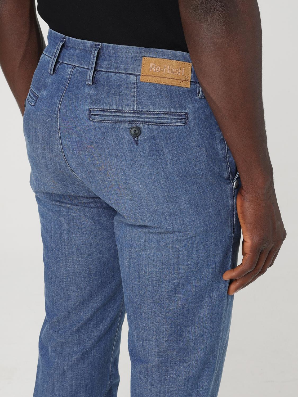 RE-HASH JEANS: Jeans men Re-hash, Denim - Img 3