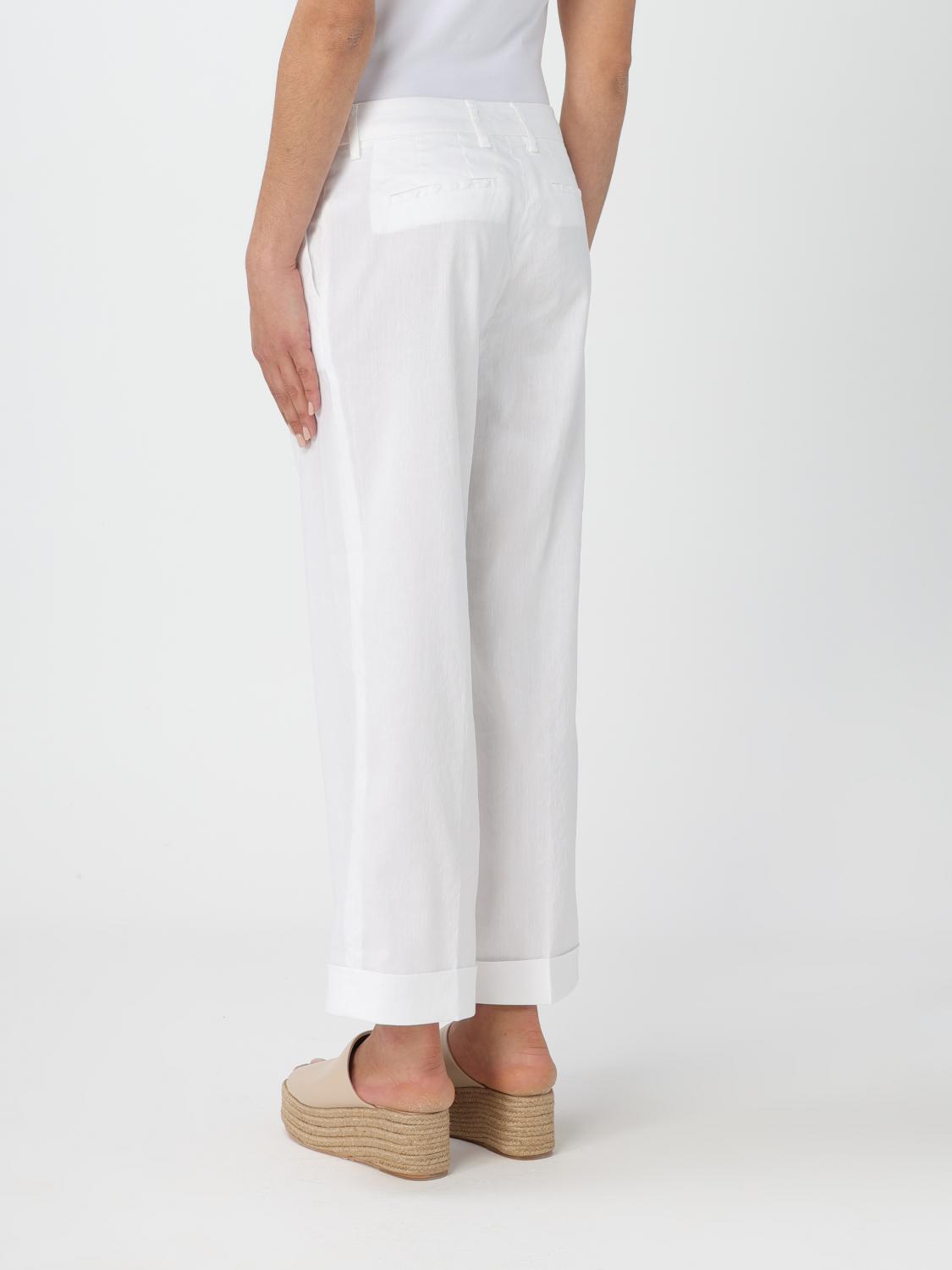 RE-HASH PANTS: Pants woman Re-hash, White - Img 2