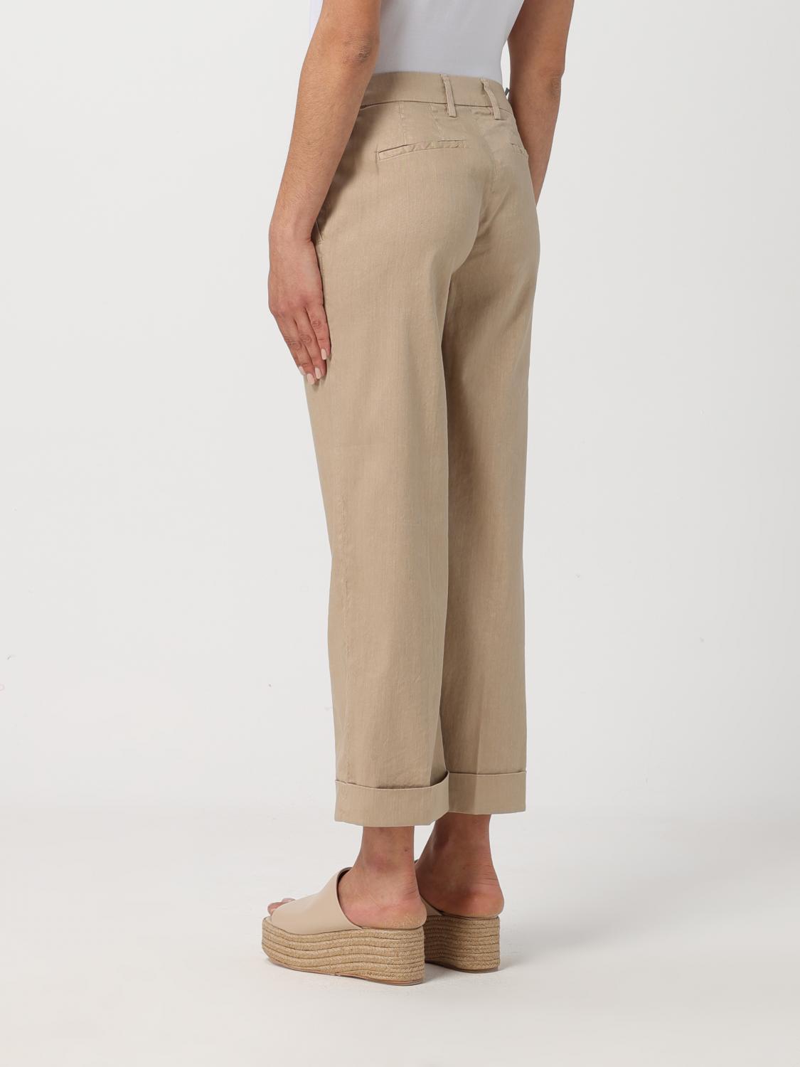 RE-HASH PANTALONI: Pantalone donna Re-hash, Beige - Img 2