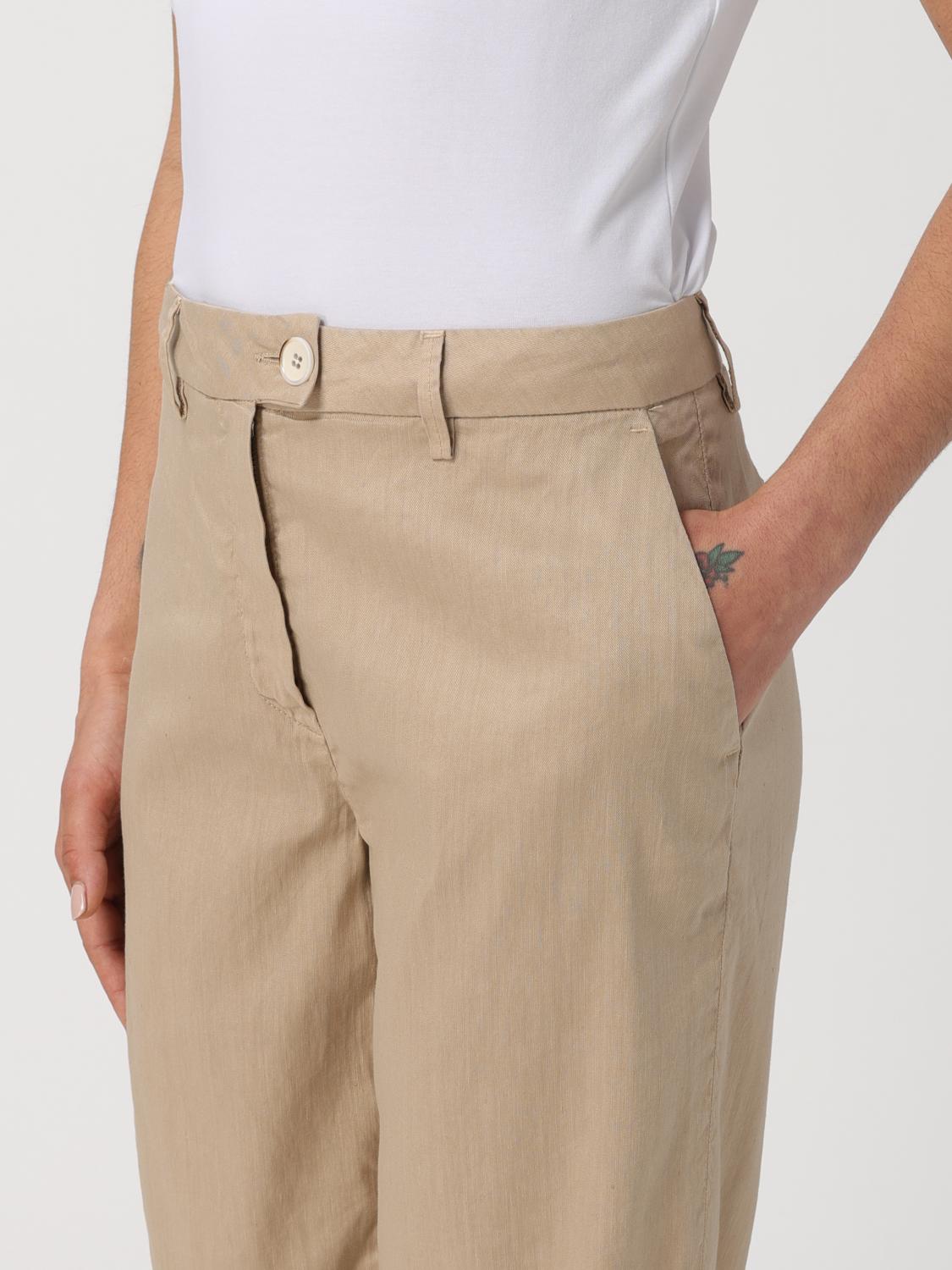 RE-HASH PANTALONI: Pantalone donna Re-hash, Beige - Img 3