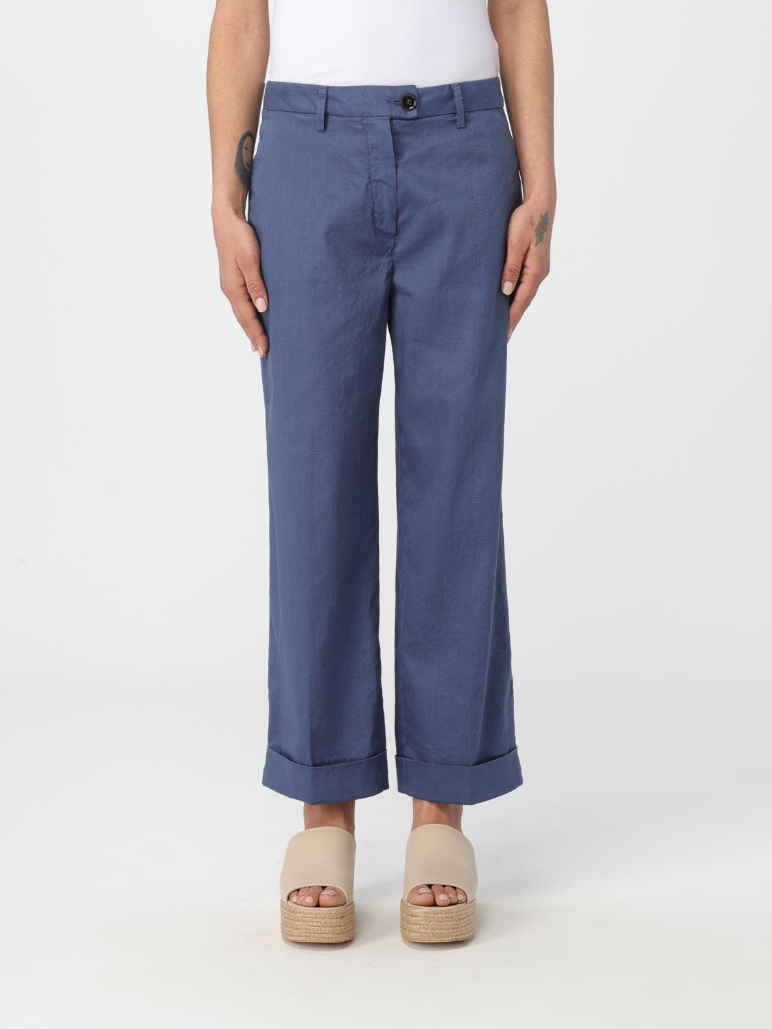 RE-HASH PANTALONI: Pantalone donna Re-hash, Royal - Img 1