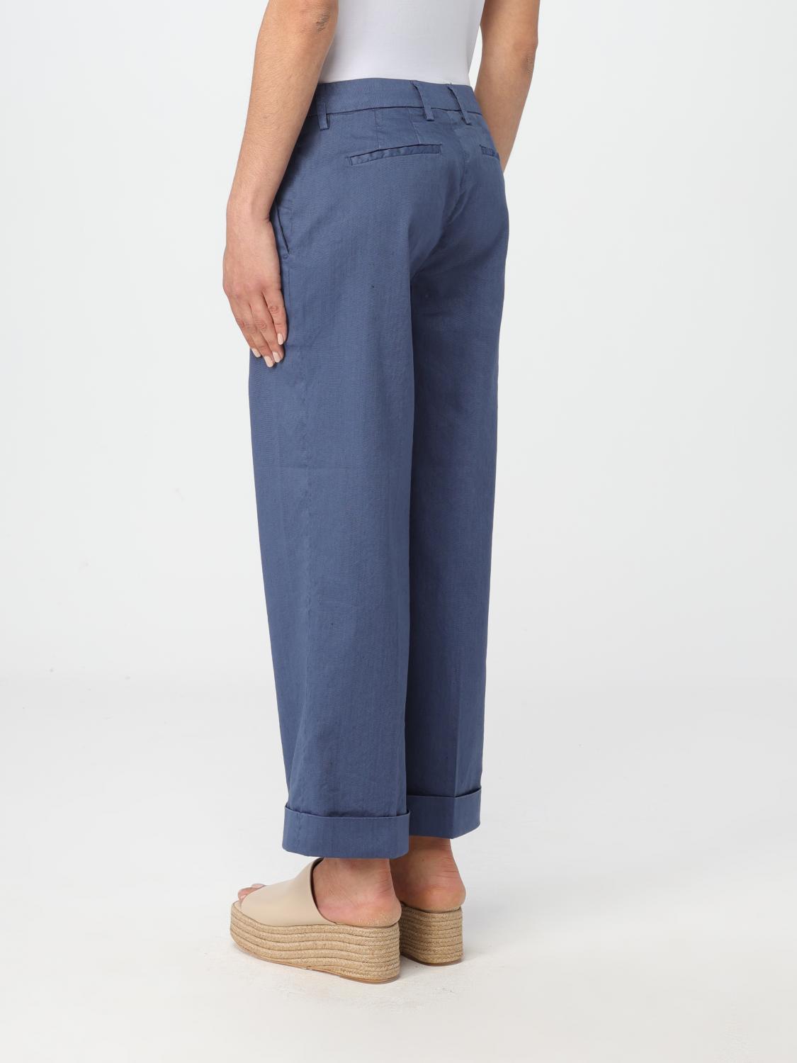 RE-HASH PANTALONI: Pantalone donna Re-hash, Royal - Img 2