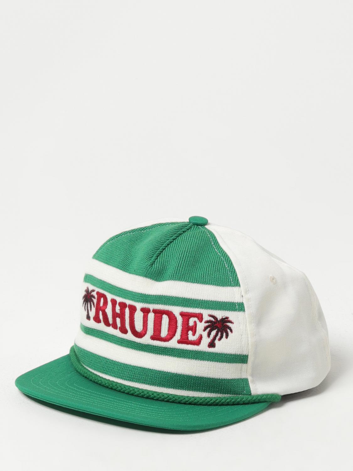 RHUDE 帽子: 帽子 メンズ Rhude, グリーン - Img 1