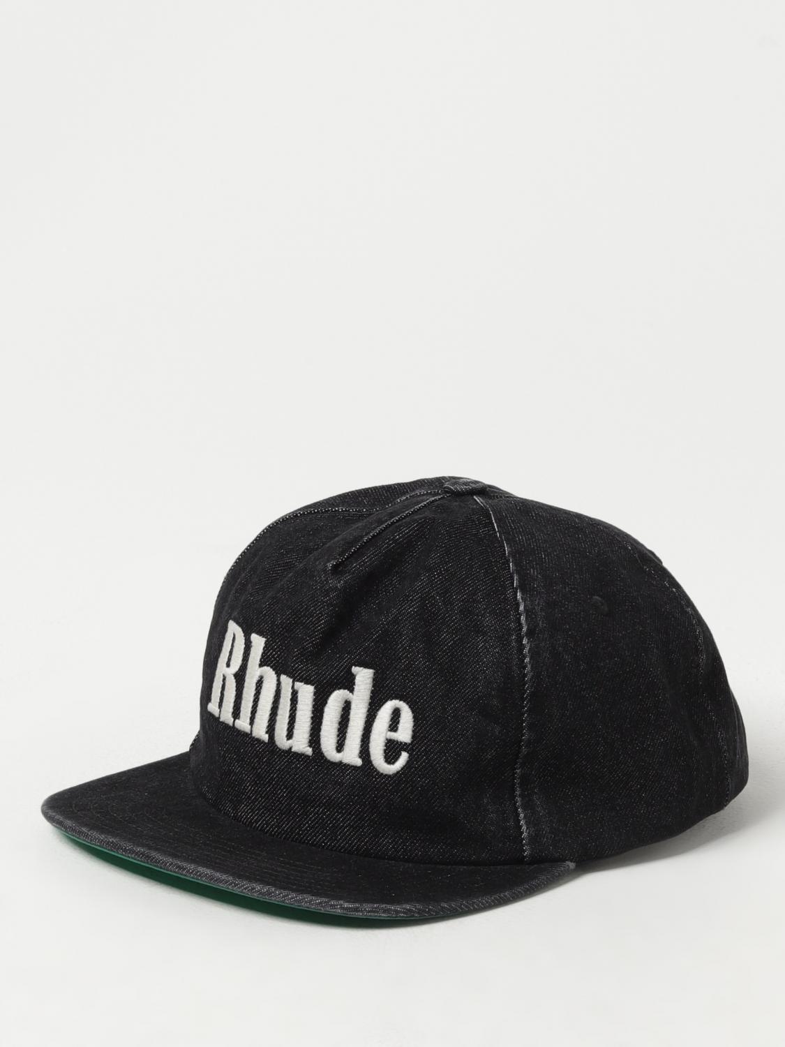 RHUDE 帽子: 帽子 メンズ Rhude, ブラック - Img 1