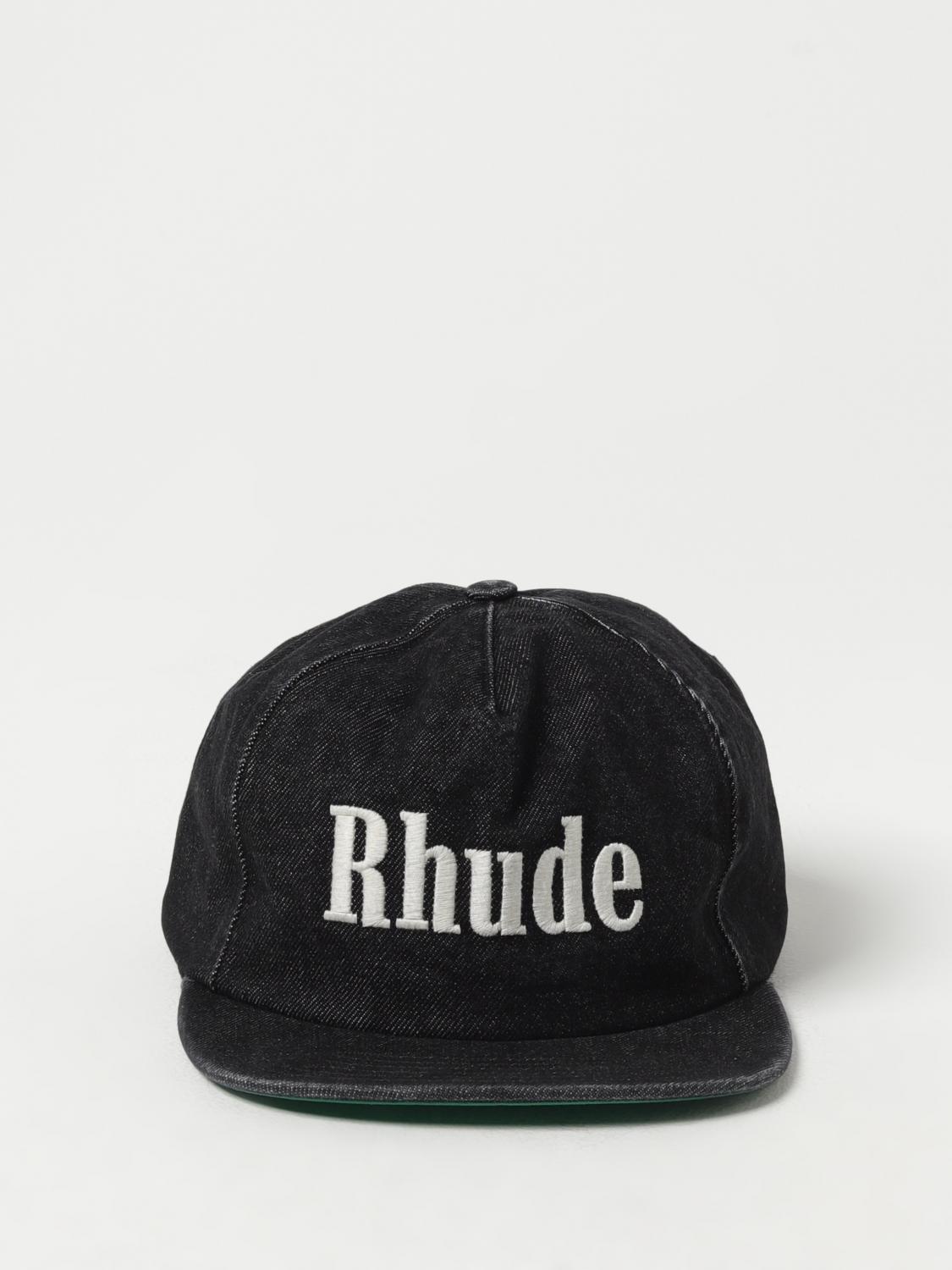 RHUDE 帽子: 帽子 メンズ Rhude, ブラック - Img 2