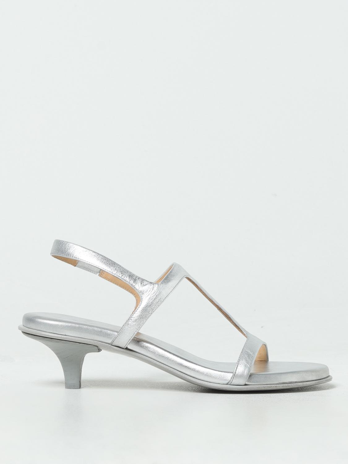 MARSÈLL: Shoes woman Marsell Silver Marsèll flat sandals