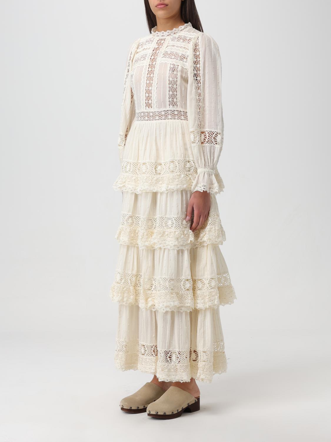 sachin and babi light blue dress Sea Alexandra Scalloped Embroidered Cotton Midi Dress In Multi