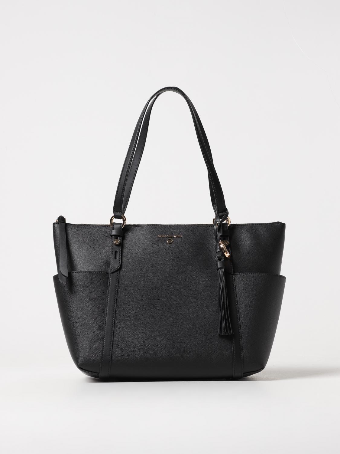 Michael Kors Sullivan saffiano leather bag - Black | 30T0GNXT3L