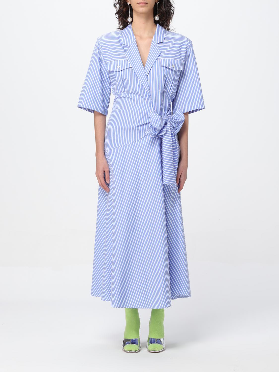 MSGM KLEID: Kleid damen MSGM, Blau - Img 1