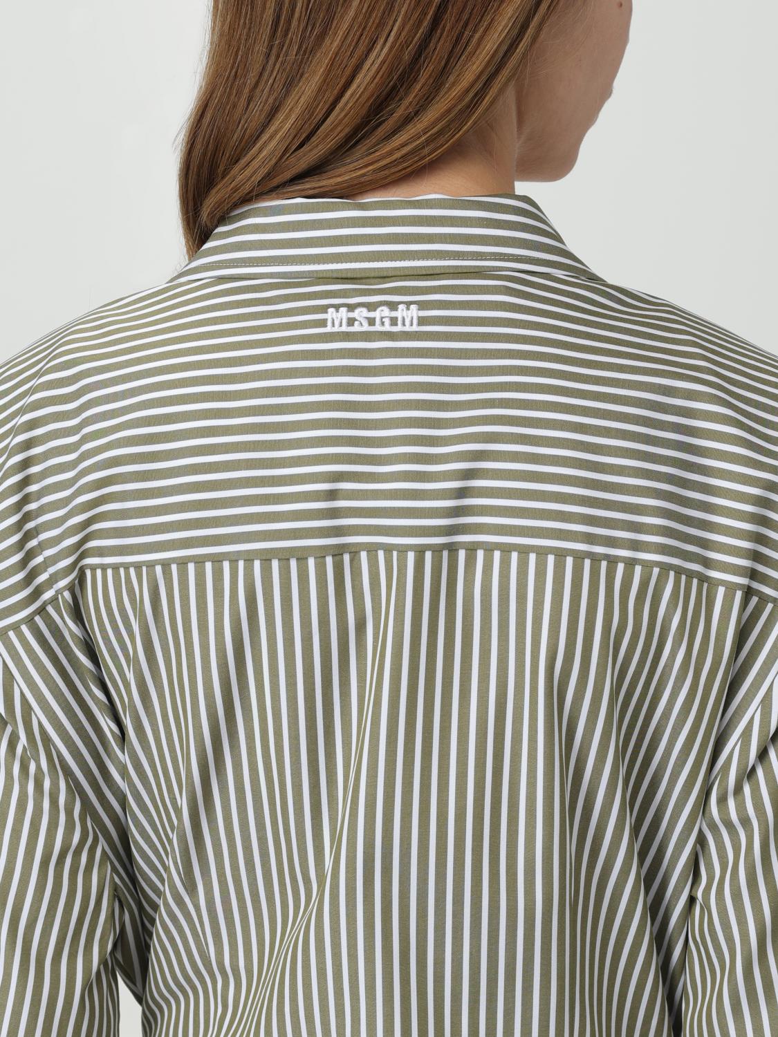 MSGM ABITO: Abito a righe MSGM, Militare - Img 3