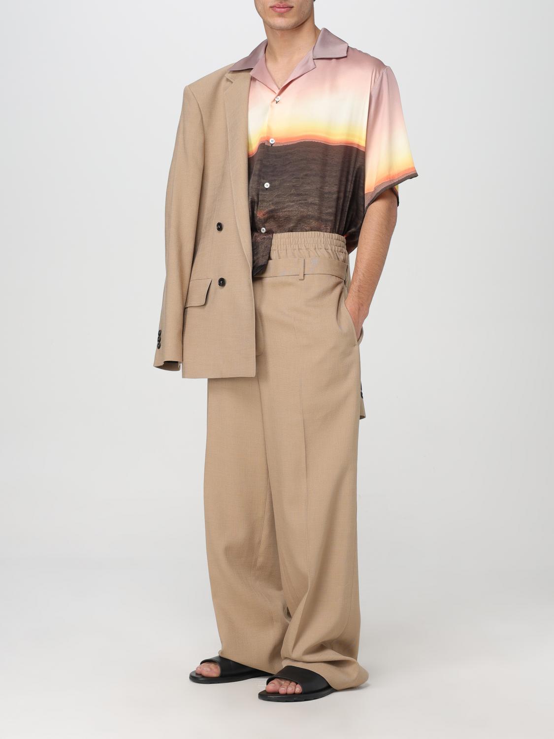 MSGM AMERICANA: Americana hombre MSGM, Beige - Img 2