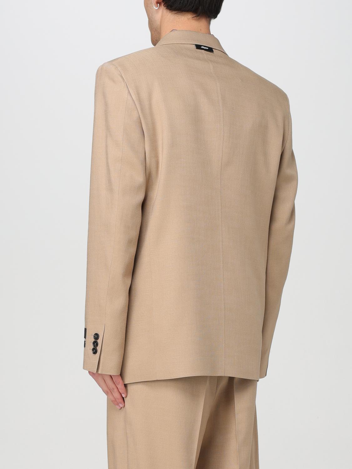 MSGM AMERICANA: Americana hombre MSGM, Beige - Img 3