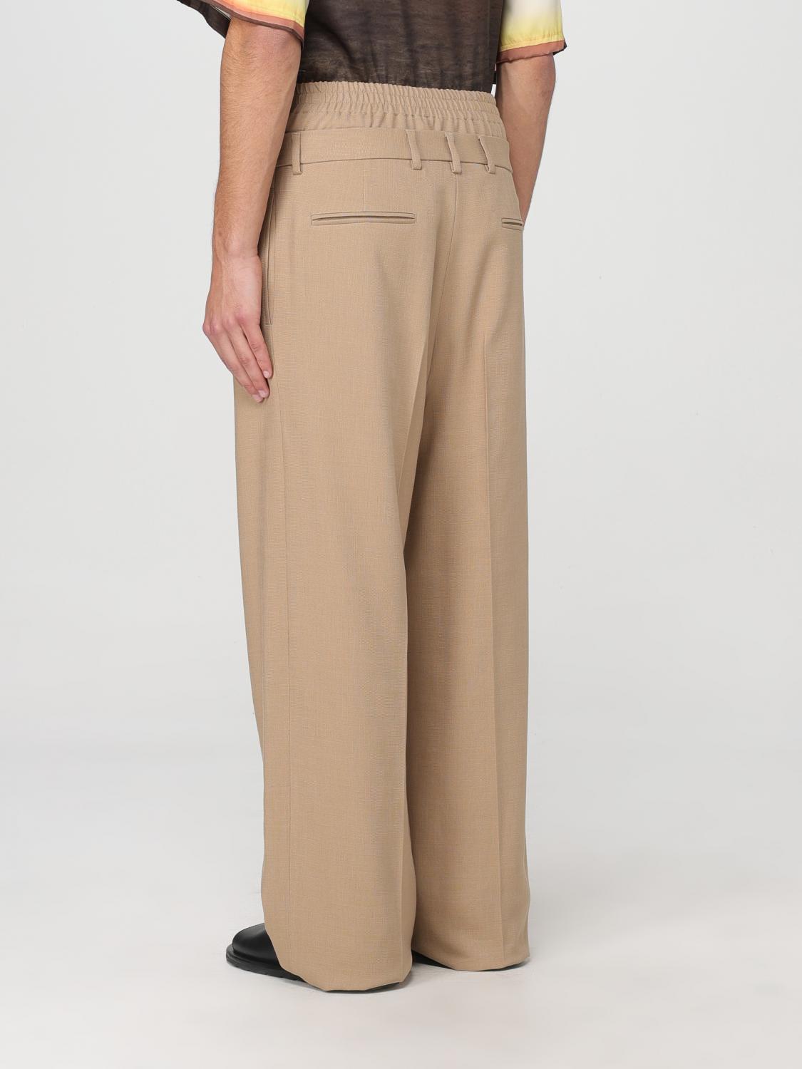 MSGM PANTALONI: Pants men MSGM, Beige - Img 3