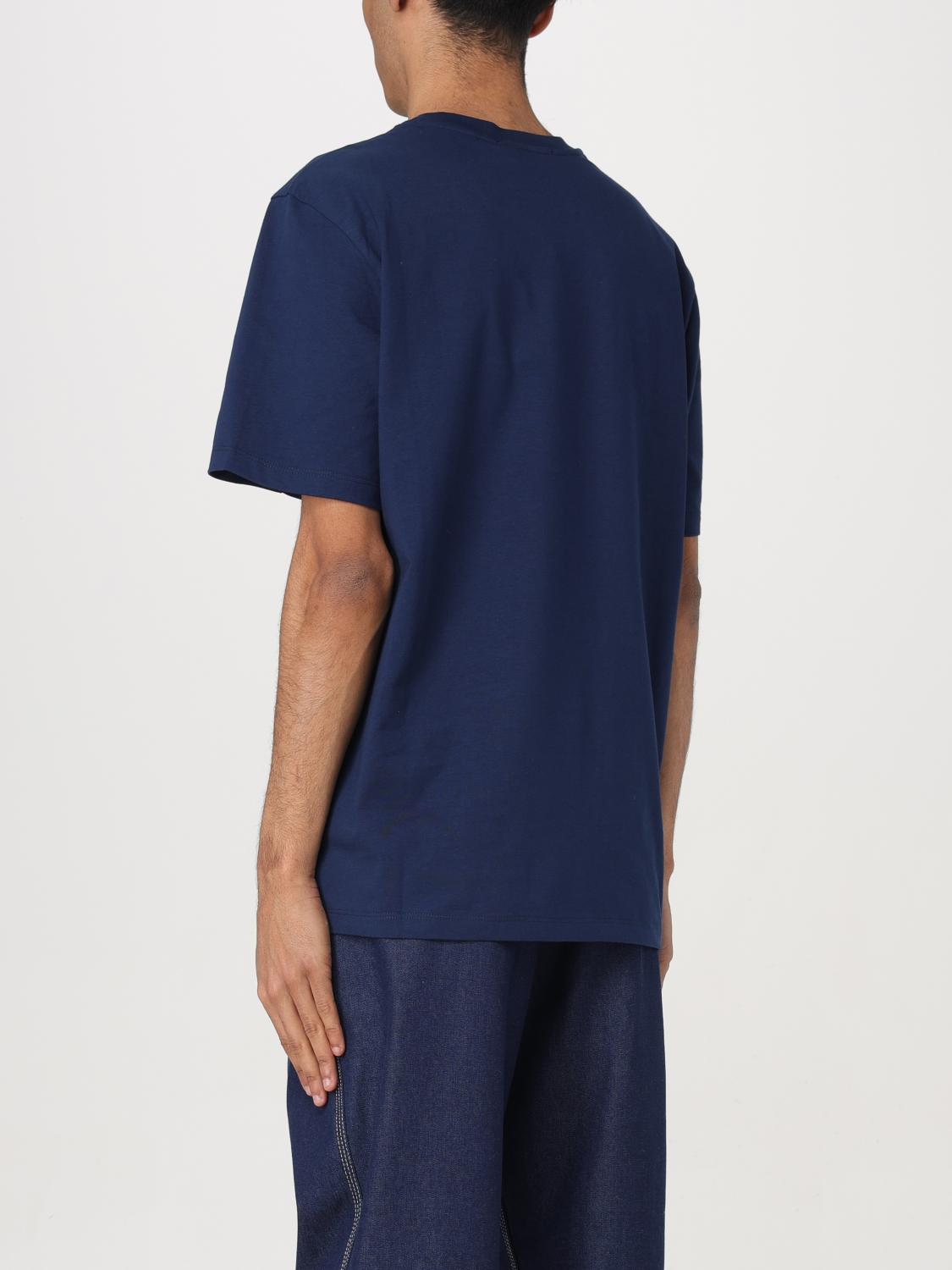 MSGM T-SHIRT: T-shirt men MSGM, Navy - Img 3