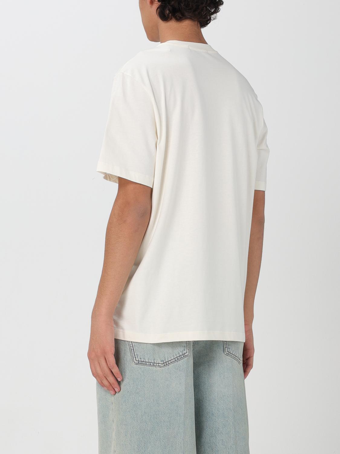 MSGM T-SHIRT: T-shirt men MSGM, Yellow Cream - Img 3