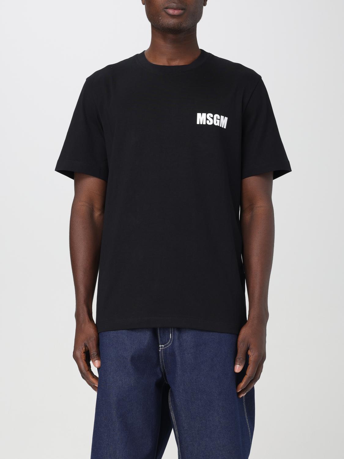 MSGM CAMISETA: Camiseta hombre MSGM, Negro - Img 1