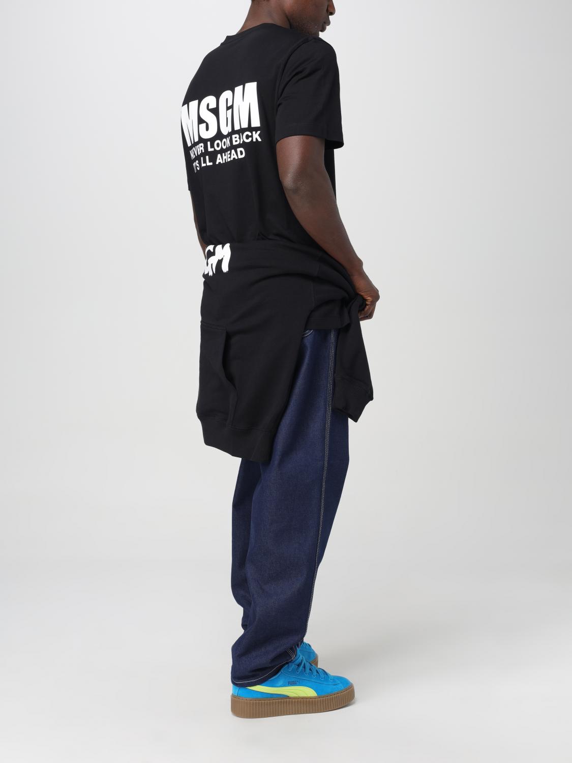 MSGM CAMISETA: Camiseta hombre MSGM, Negro - Img 2