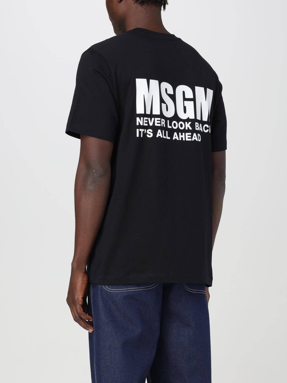 MSGM CAMISETA: Camiseta hombre MSGM, Negro - Img 3