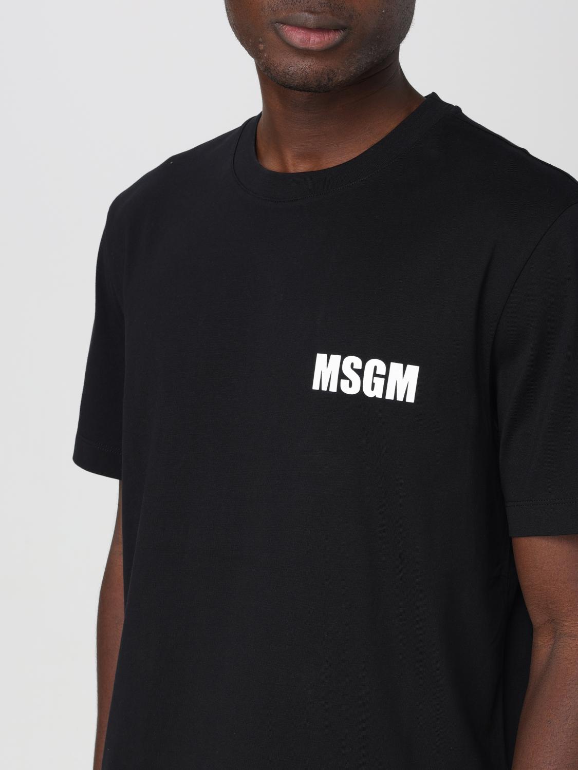 MSGM CAMISETA: Camiseta hombre MSGM, Negro - Img 4