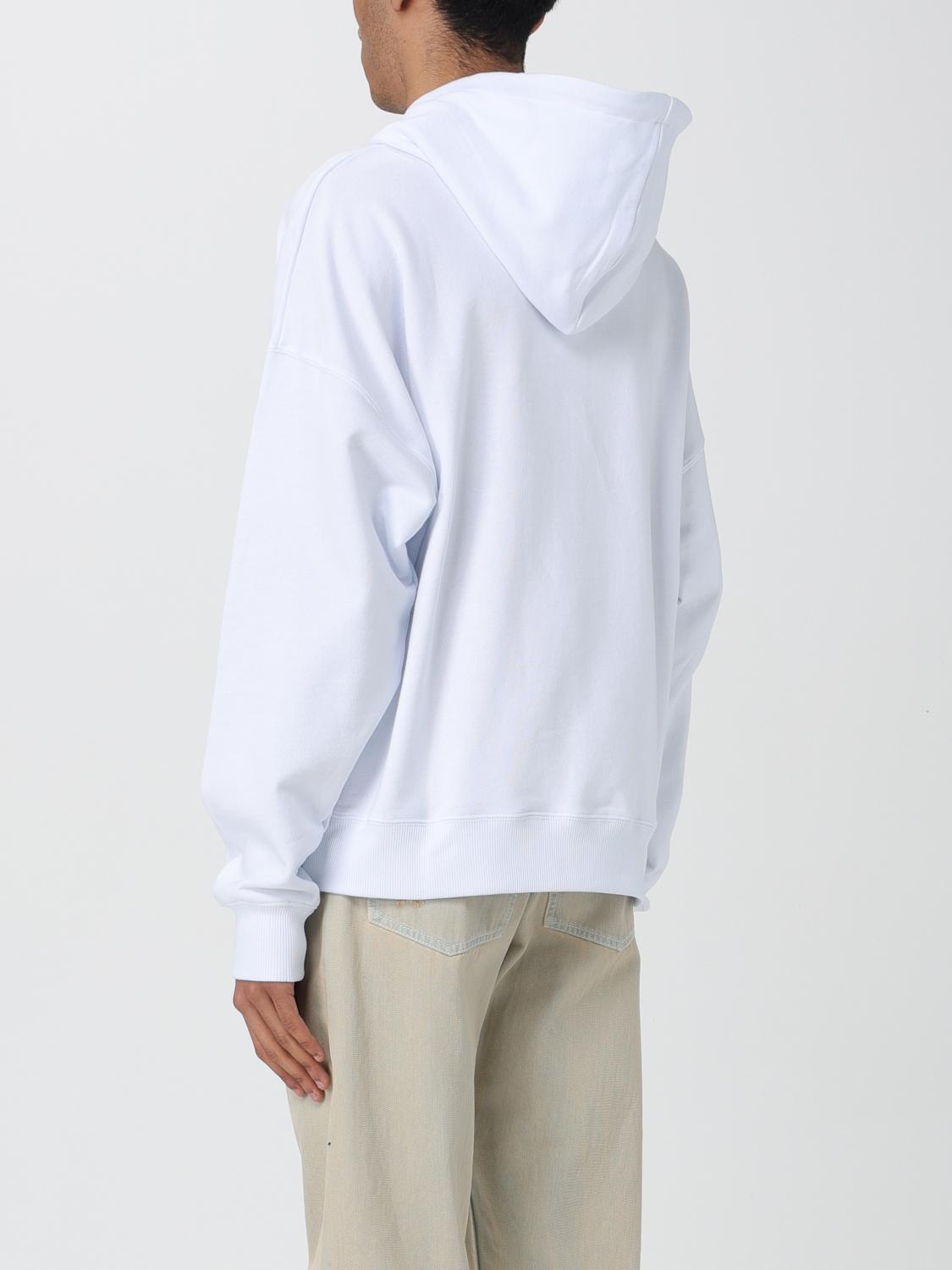 MSGM FELPA: Felpa con cappuccio MSGM, Bianco - Img 3