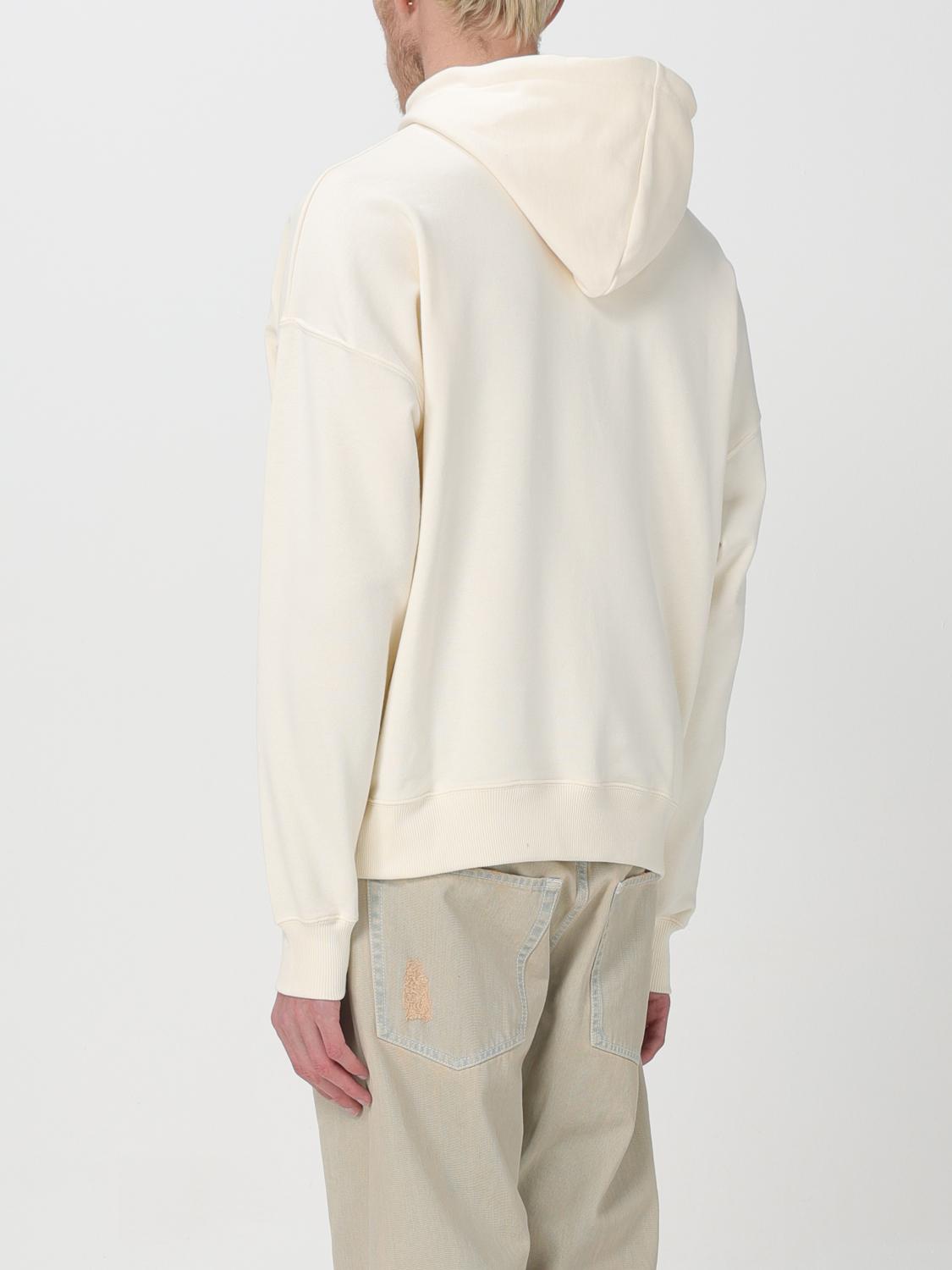 MSGM FELPA: Felpa con cappuccio MSGM, Panna - Img 3