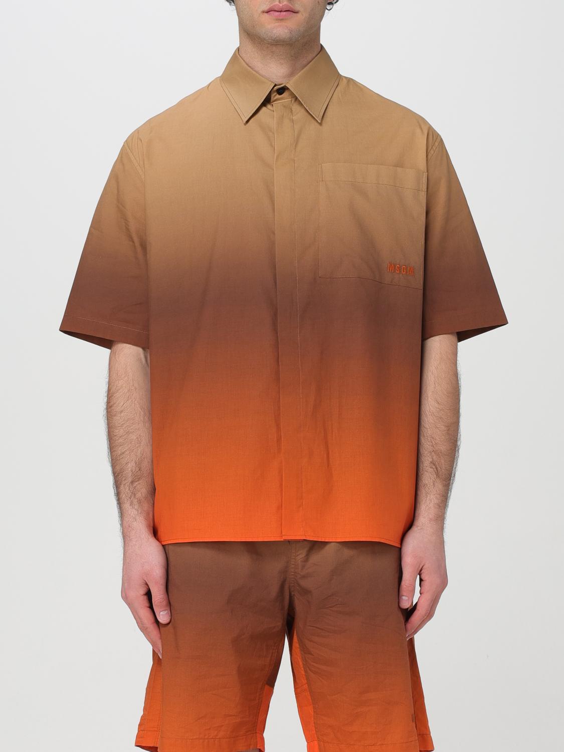 MSGM CHEMISE: Chemise homme MSGM, Beige - Img 1