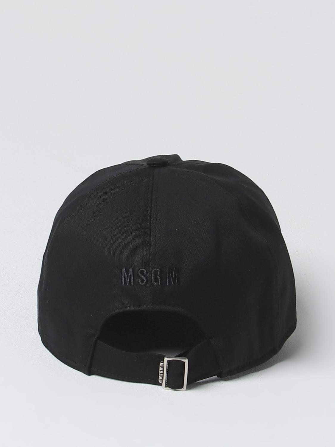 MSGM CHAPEAU: Chapeau homme MSGM, Noir - Img 3