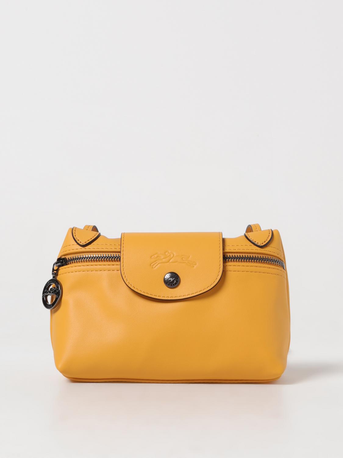 LONGCHAMP BANDOLERA: Bolso de hombro mujer Longchamp, Ocre - Img 1