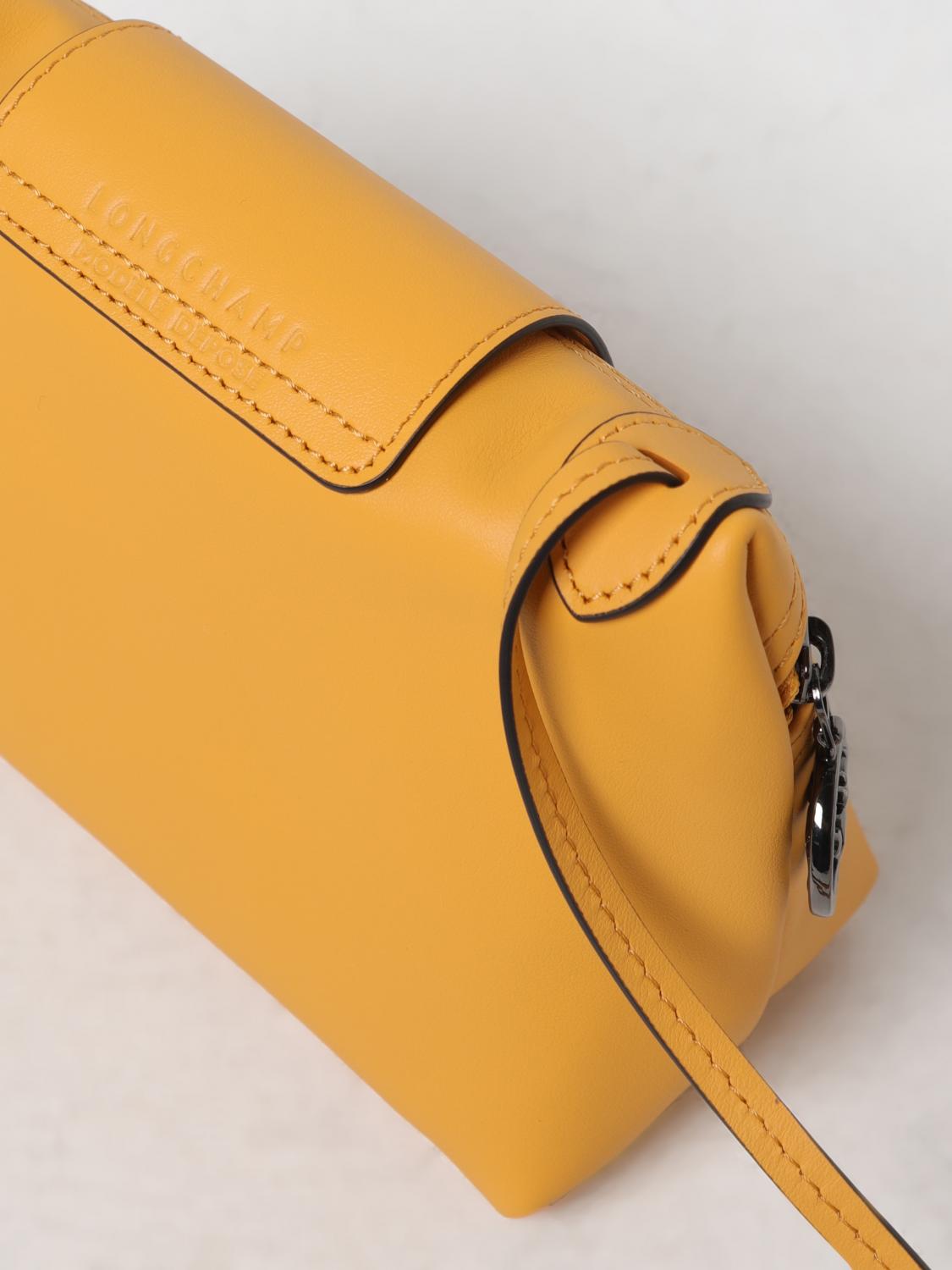 LONGCHAMP BANDOLERA: Bolso de hombro mujer Longchamp, Ocre - Img 3