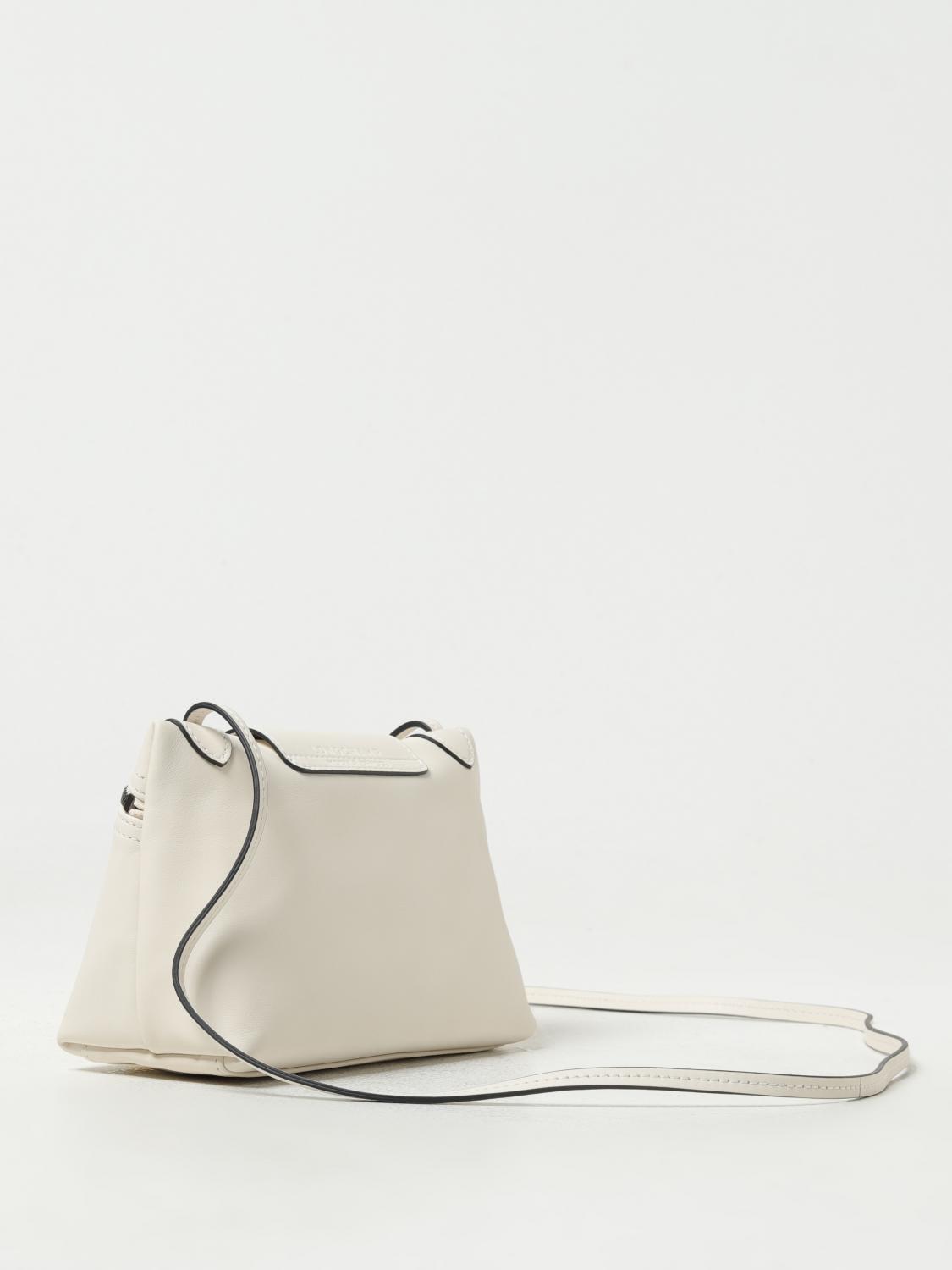 LONGCHAMP CROSSBODY BAG: Longchamp Le Pliage Xtra leather bag with shoulder strap, Yellow Cream - Img 2