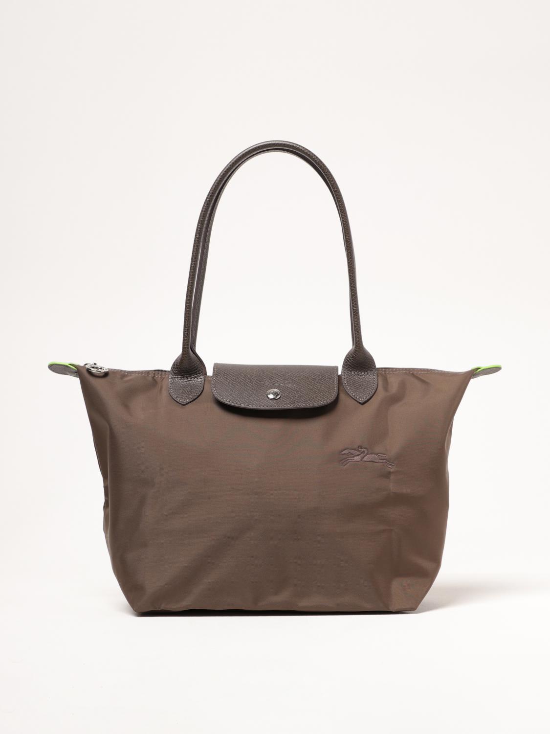 LONGCHAMP SAC PORTÉ ÉPAULE: Sac porté épaule femme Longchamp, Terre - Img 1