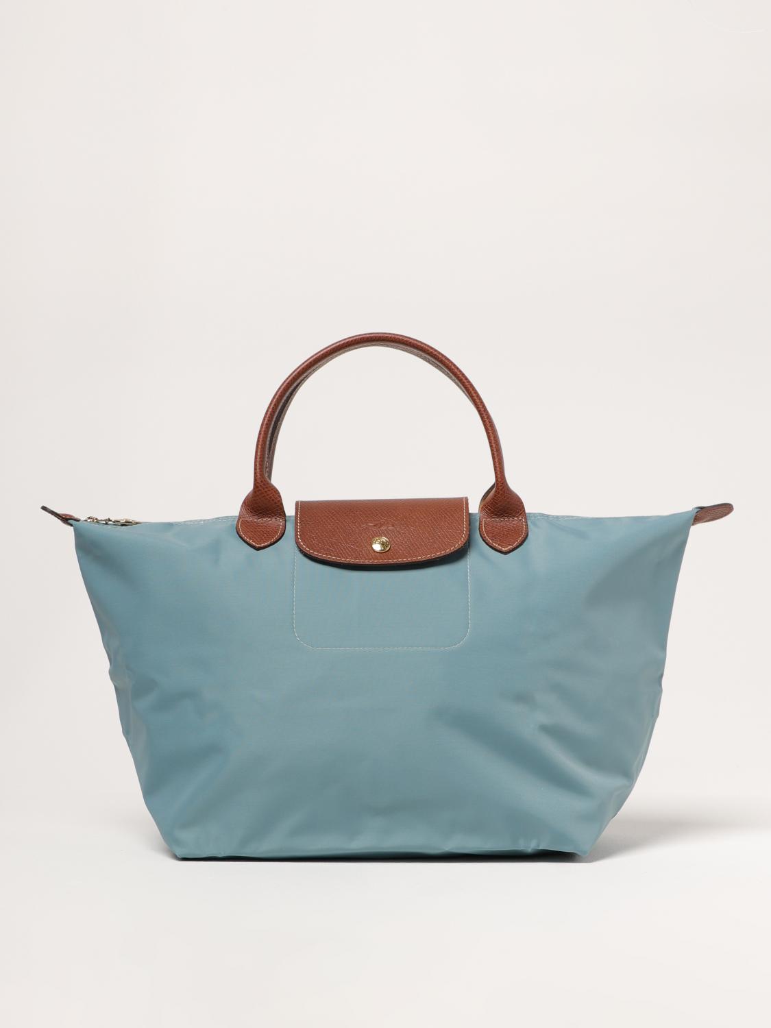 LONGCHAMP СУМКА С КОРОТКИМИ РУЧКАМИ: Наплечная сумка Женское Longchamp, Водная Синь - Img 1