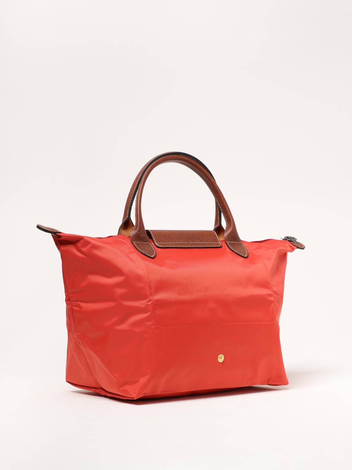 LONGCHAMP СУМКА С КОРОТКИМИ РУЧКАМИ: Наплечная сумка Женское Longchamp, Коралловый - Img 2