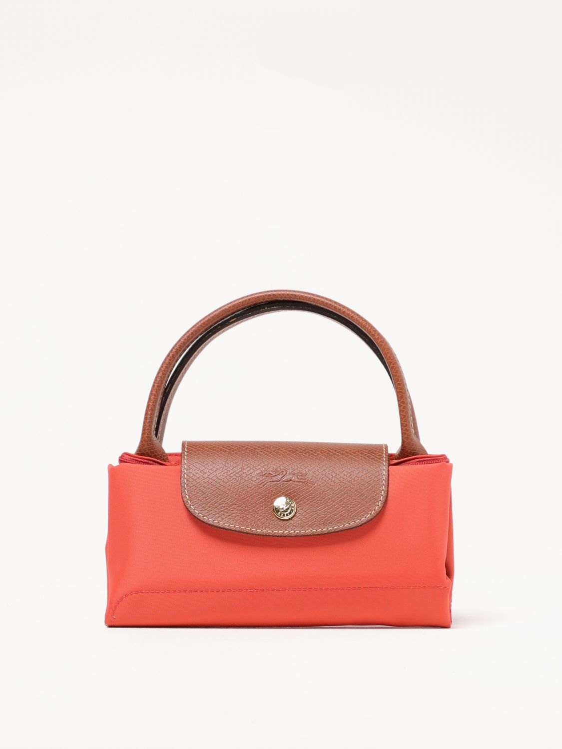 LONGCHAMP 手提包: 肩包 女士 Longchamp, 珊瑚色 - Img 4