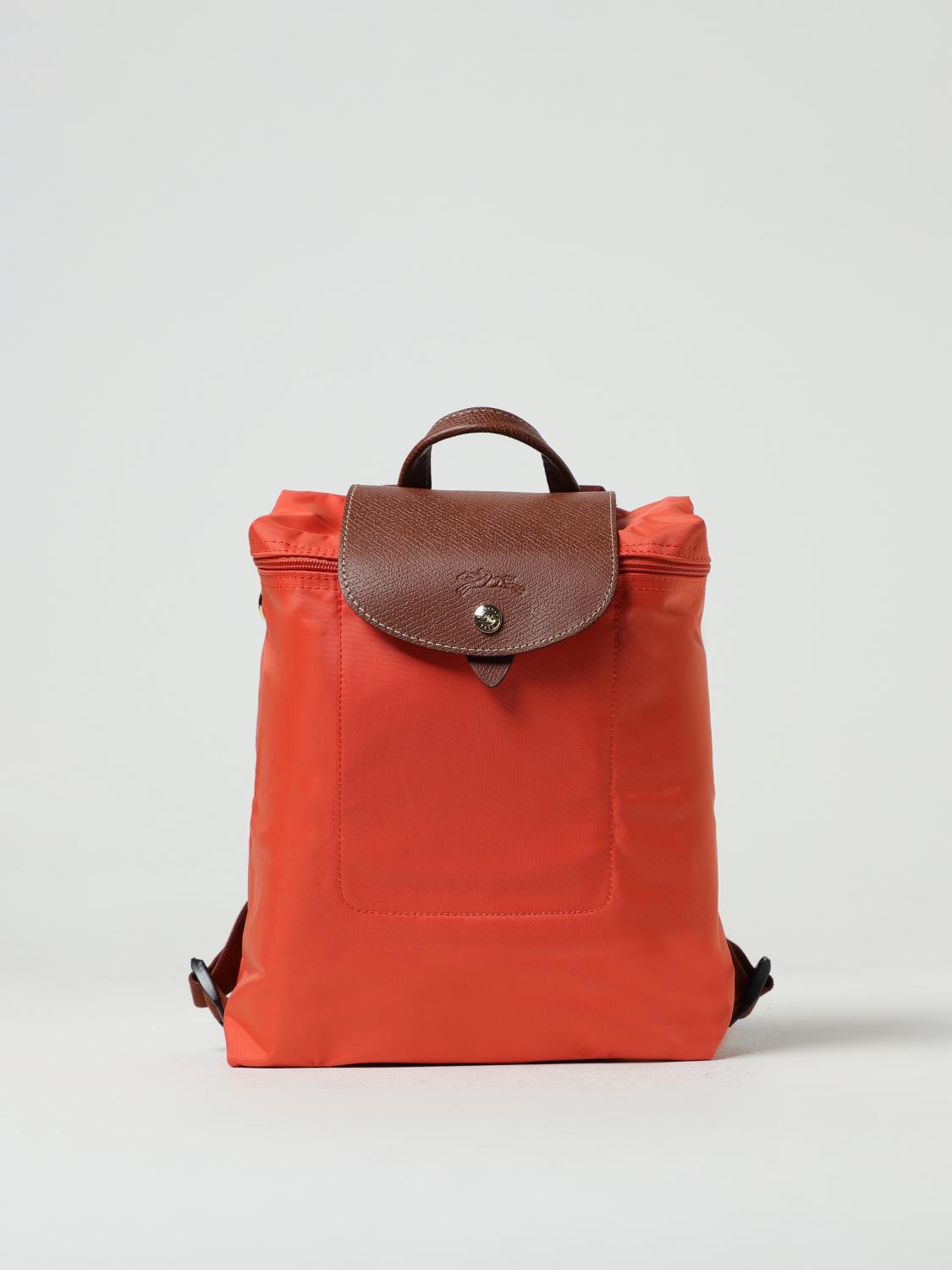 LONGCHAMP RUCKSACK: Schultertasche damen Longchamp, Orange - Img 1