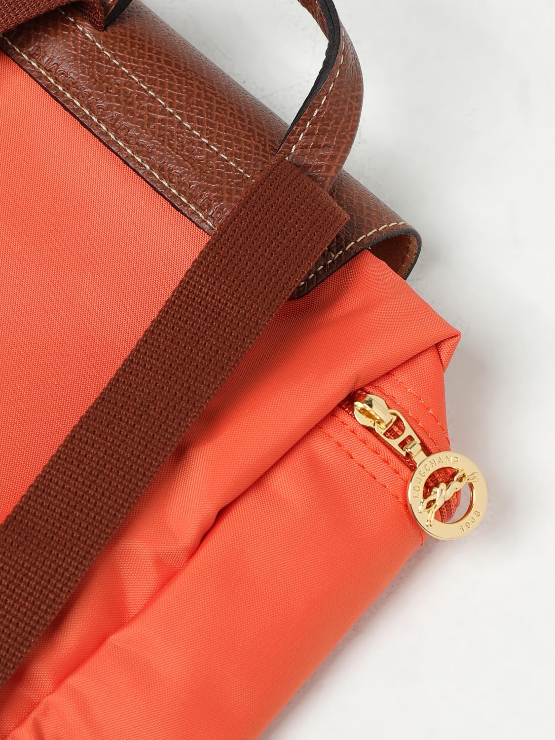 LONGCHAMP RUCKSACK: Schultertasche damen Longchamp, Orange - Img 3