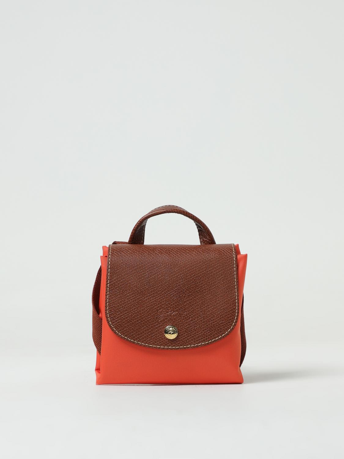 LONGCHAMP RUCKSACK: Schultertasche damen Longchamp, Orange - Img 5