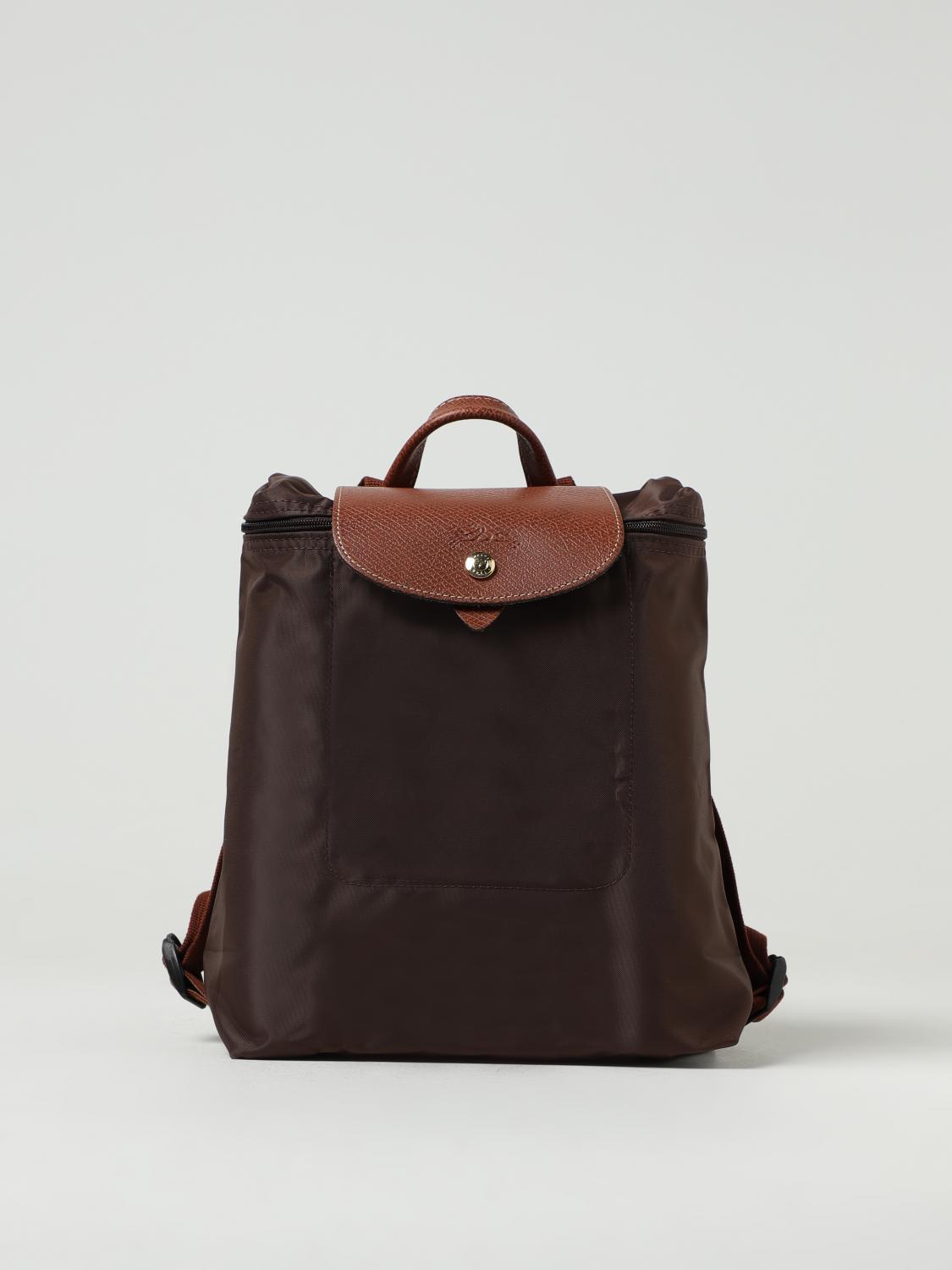 LONGCHAMP RUCKSACK: Schultertasche damen Longchamp, Braun - Img 1